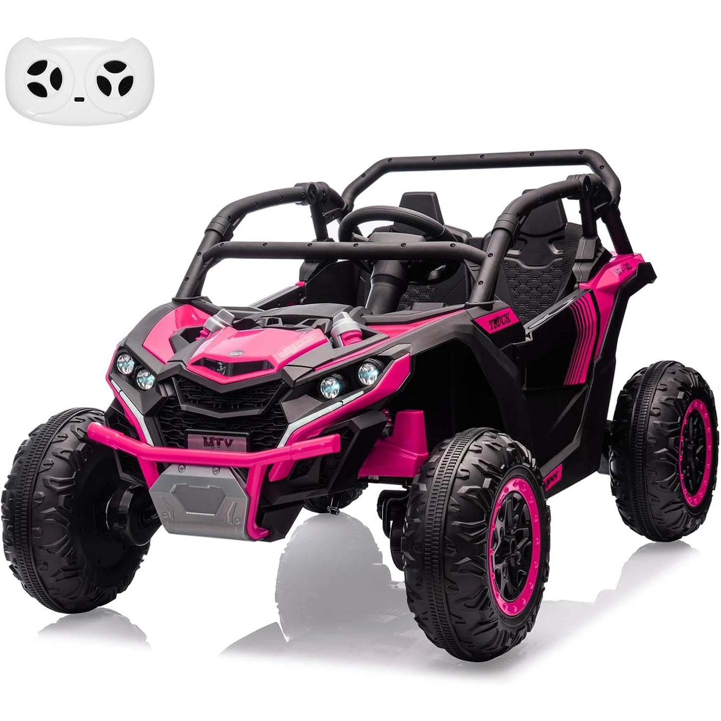 24V 4WD Ride On Car For Kids With Remote Control 2 Seater