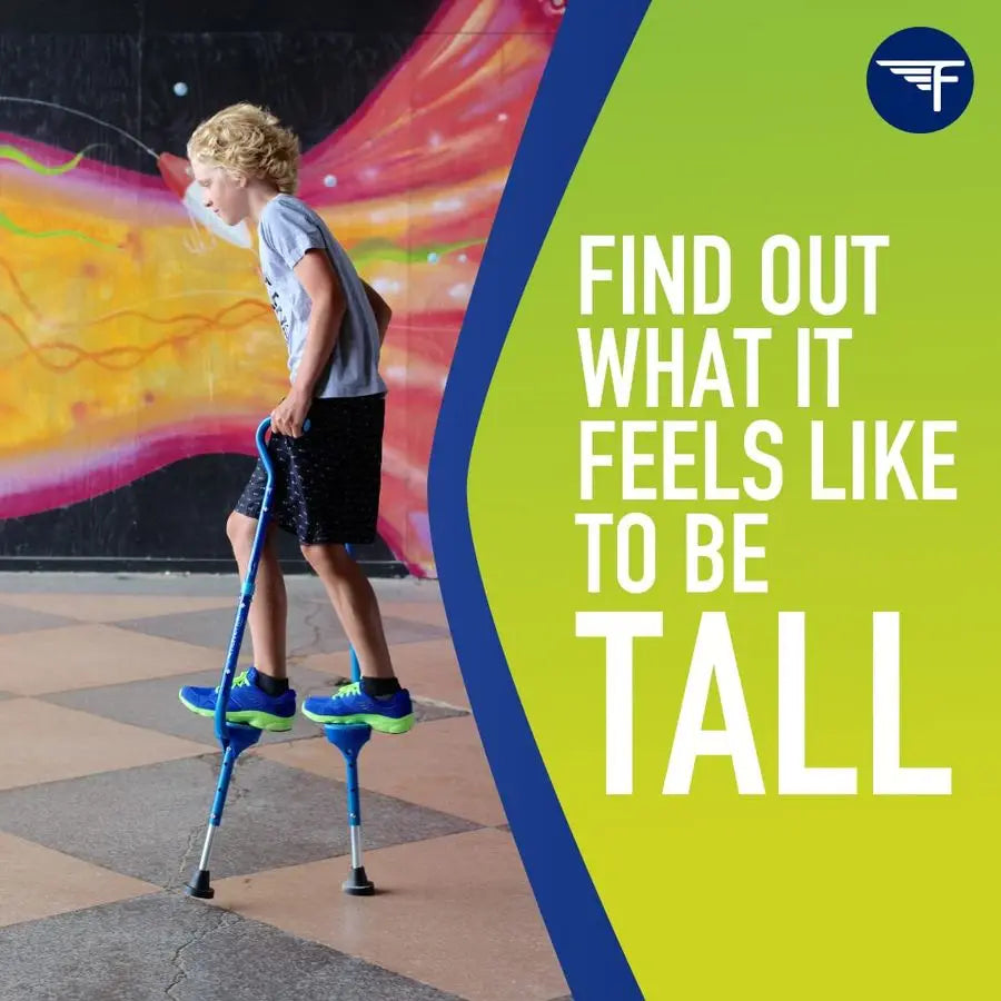 Kids Walking Stilts With Adjustable Heights Sturdy Easy Assembly Outdoor
