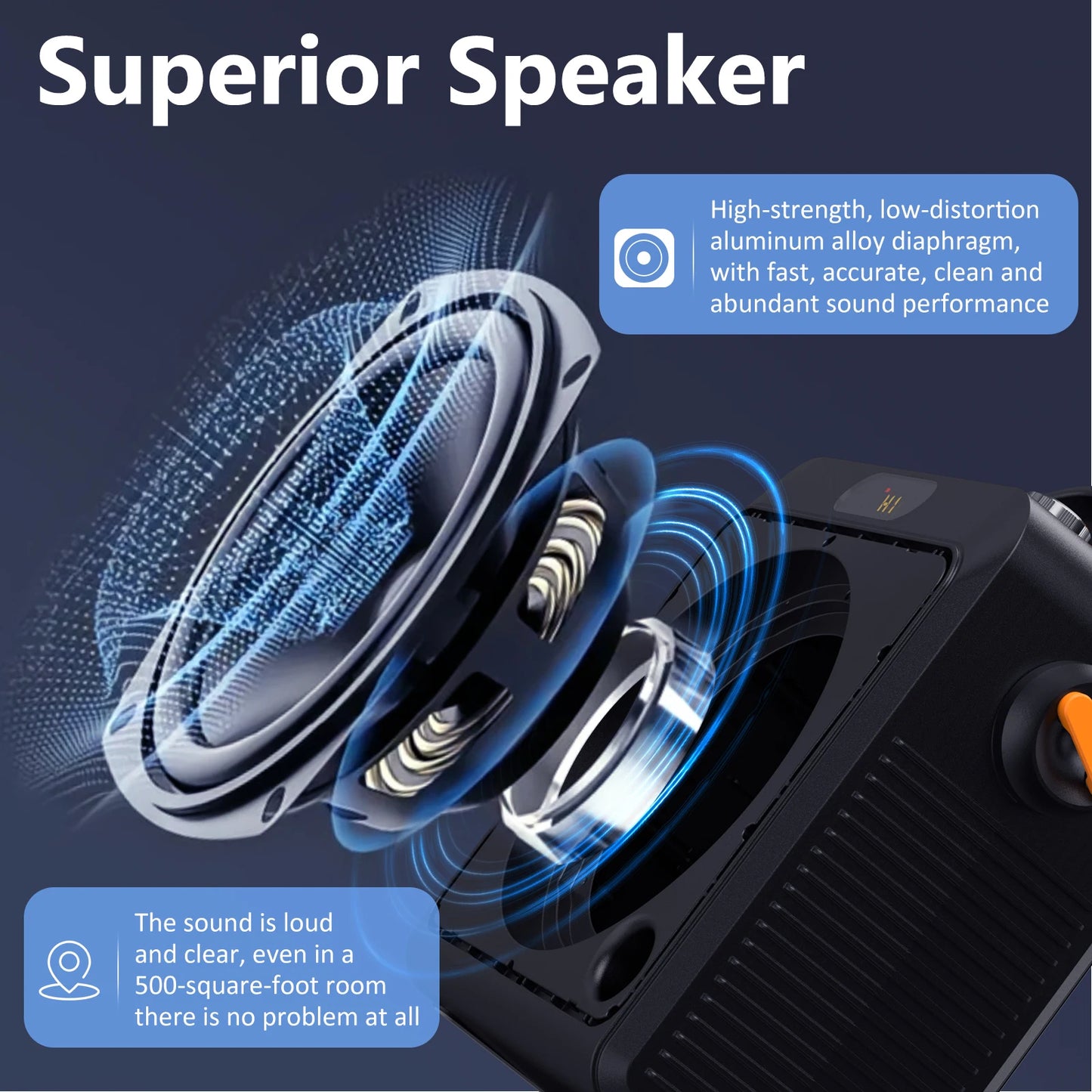 FanFun T19-T Wireless Karaoke Microphones Speaker System