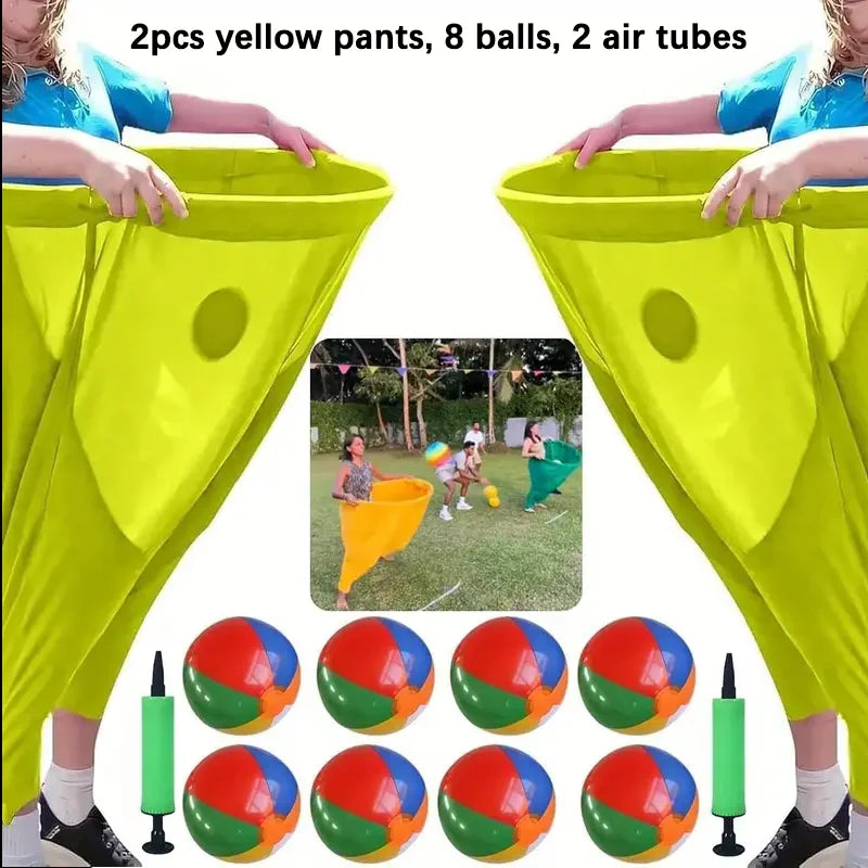 High Concerned Chemical Giant Pants Game Set With Bouncy Ball
