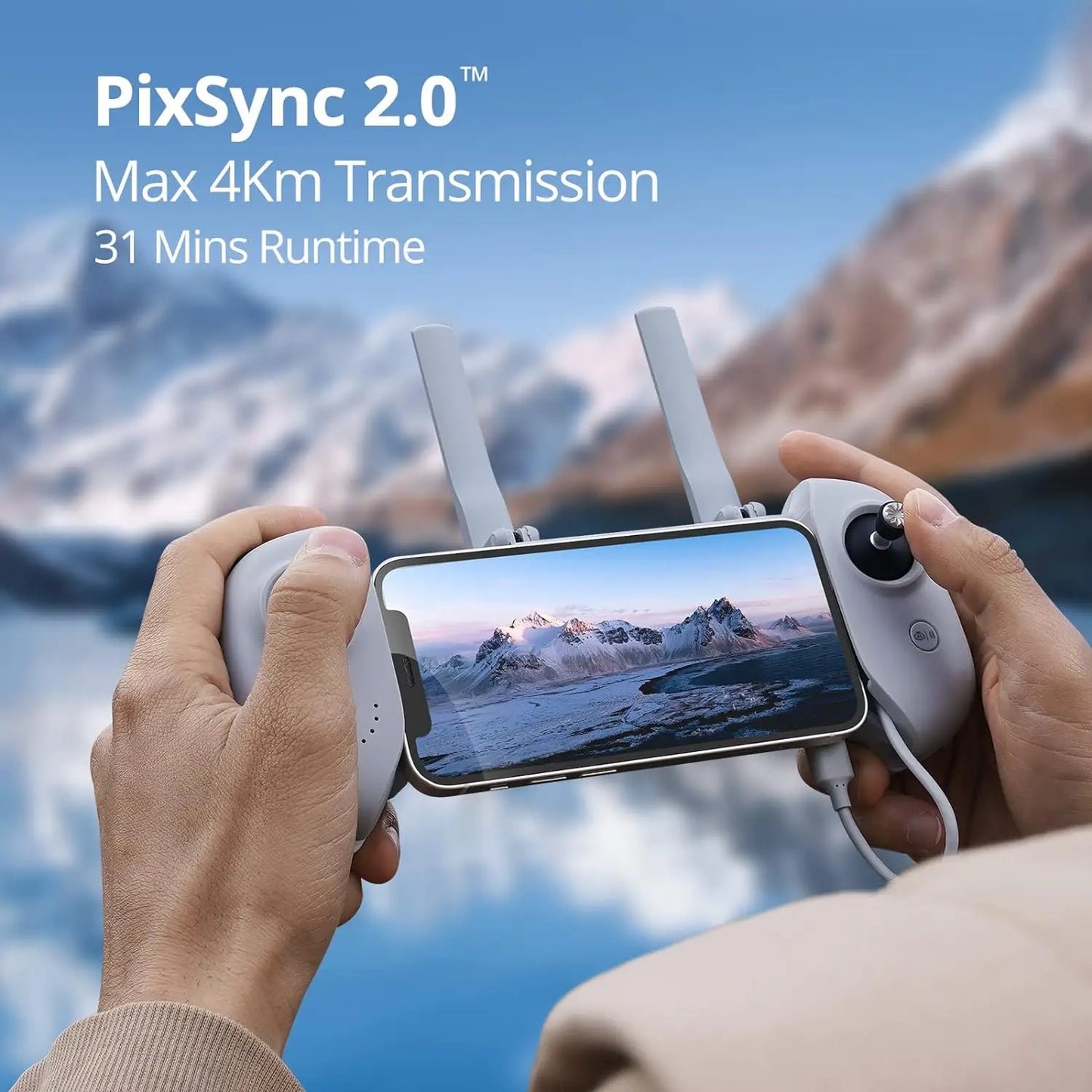 Potensic Atom SE Drone With GPS Auto Return And 4K