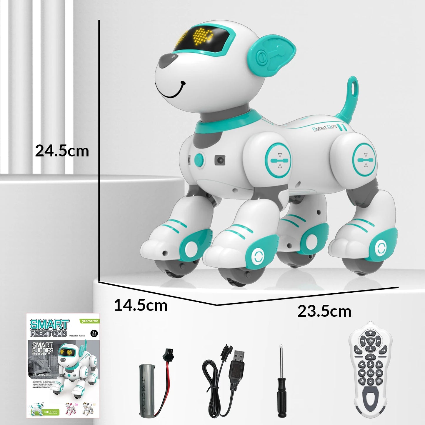 Remote Control Robot Dog Toy For Kids With Touch Features