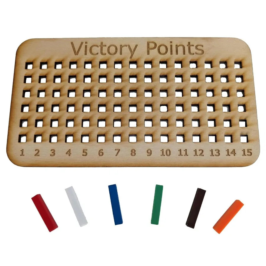 XMSJ Natural Wood Game Tiles for Settlers of Catan Bundle