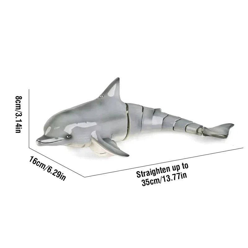 CONUSEA RC Boat Dolphin 2 4G Remote Controlled Boat Toy