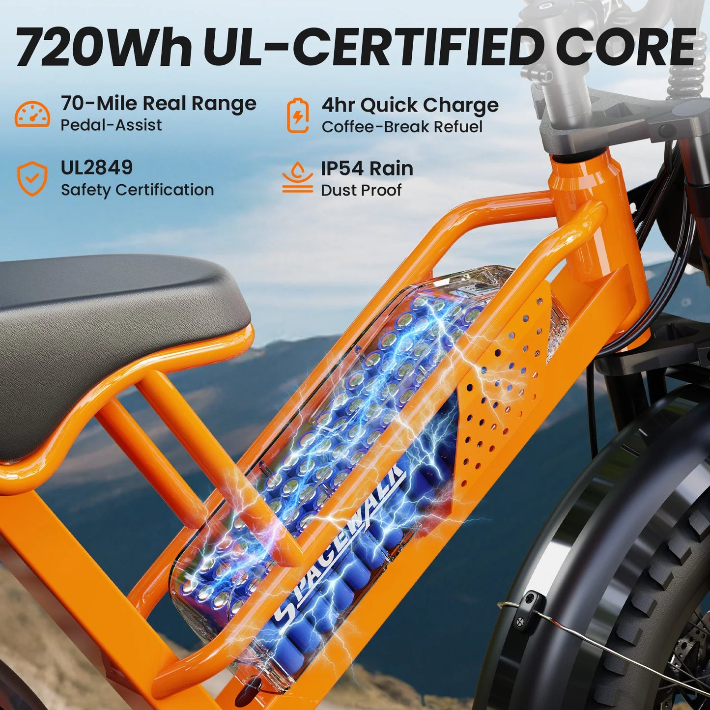 EILLEO SPACEWALK Electric Bike M7 For Teens 750W Motor