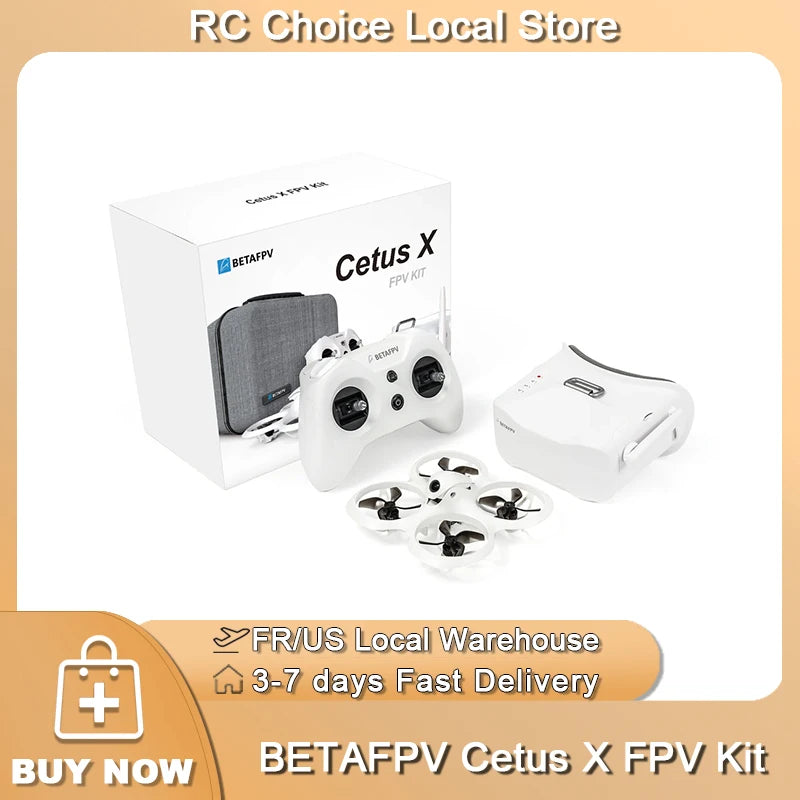 BETAFPV Cetus X Remote Racing Drone With VR03 FPV Goggles