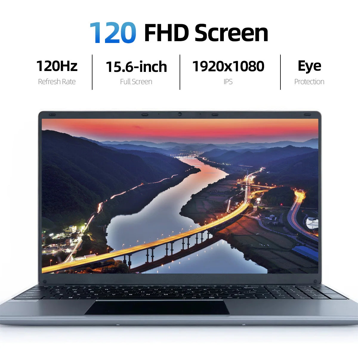 AEEZO-US Laptop Intel Celeron N5095 12GB DDR4 512GB SSD Windows11