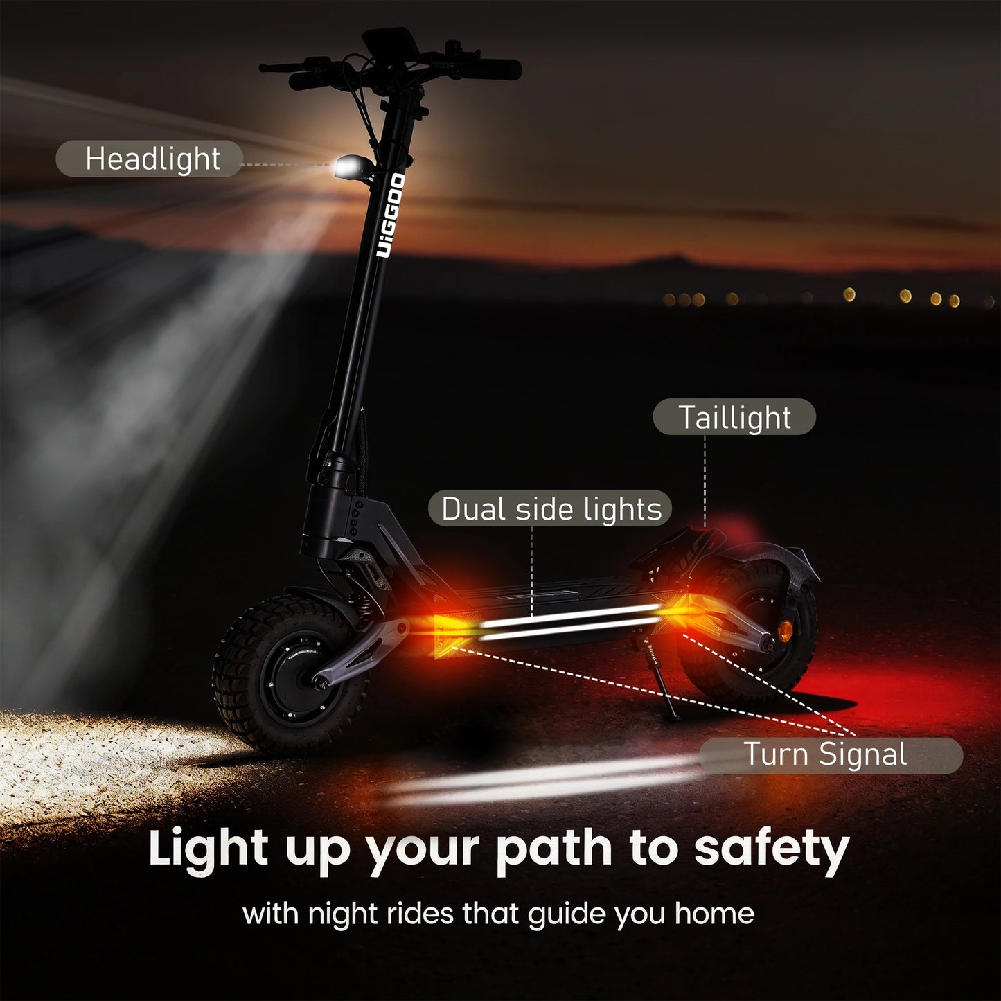 EOEOTWO Dual 4000W Electric Scooter For Adults 60V Off Road