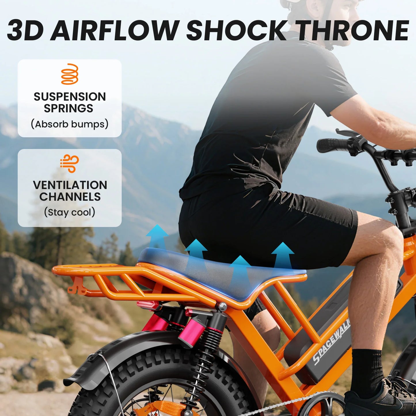 EILLEO SPACEWALK Electric Bike M7 For Teens 750W Motor