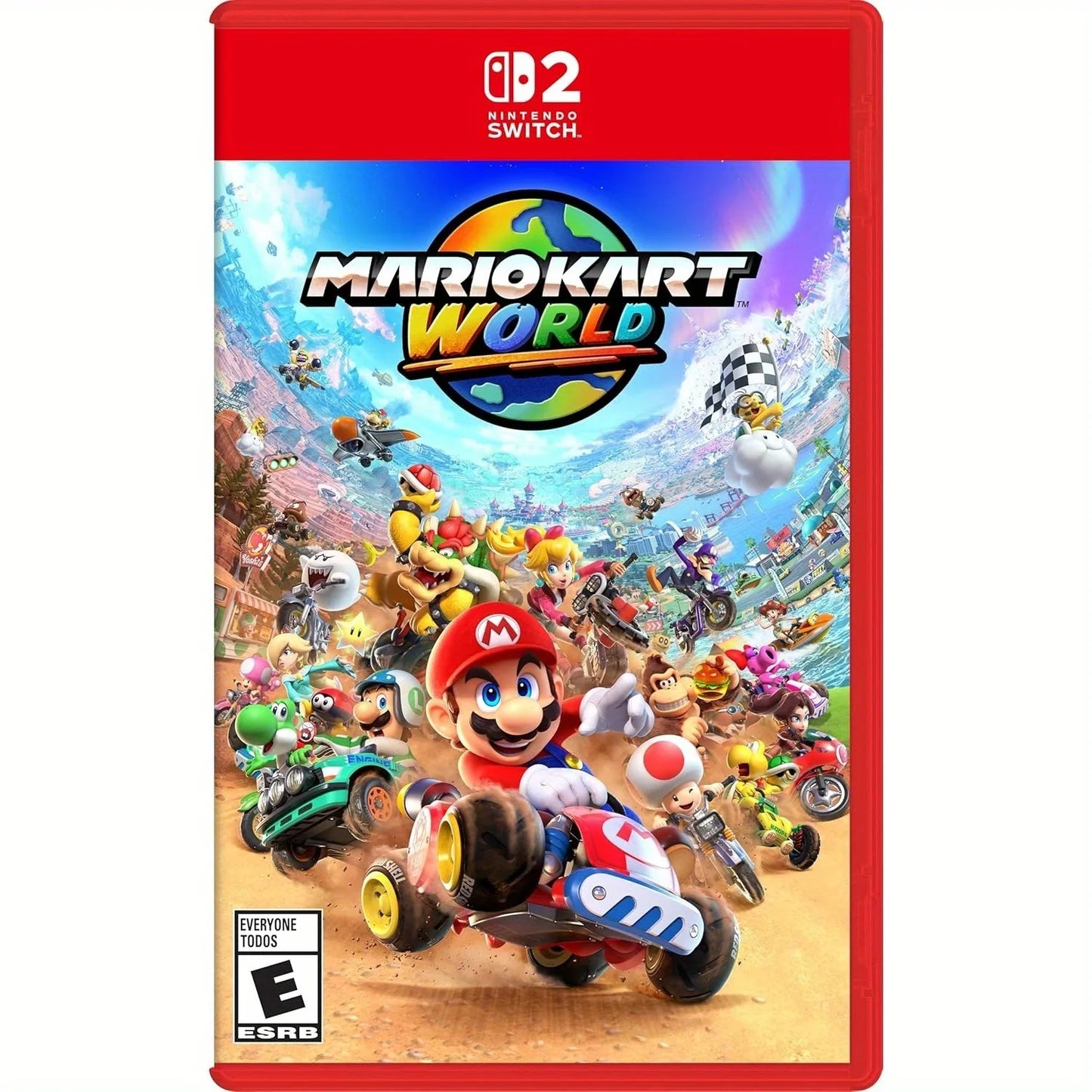 Nintendo Mario Kart World Physical Card for Switch Hong Kong