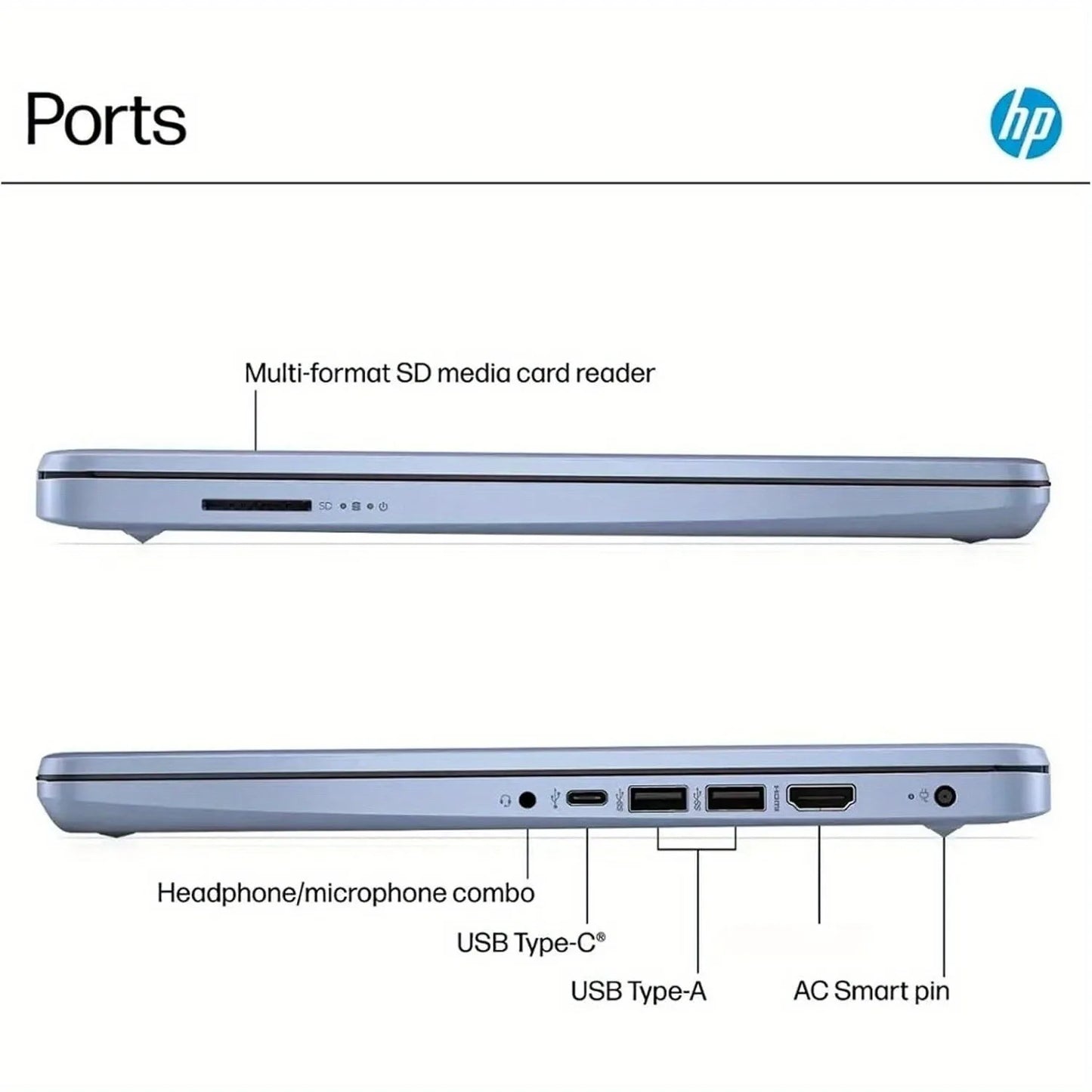 HP Laptop Intel Celeron N150 128GB Windows 11 S Mode