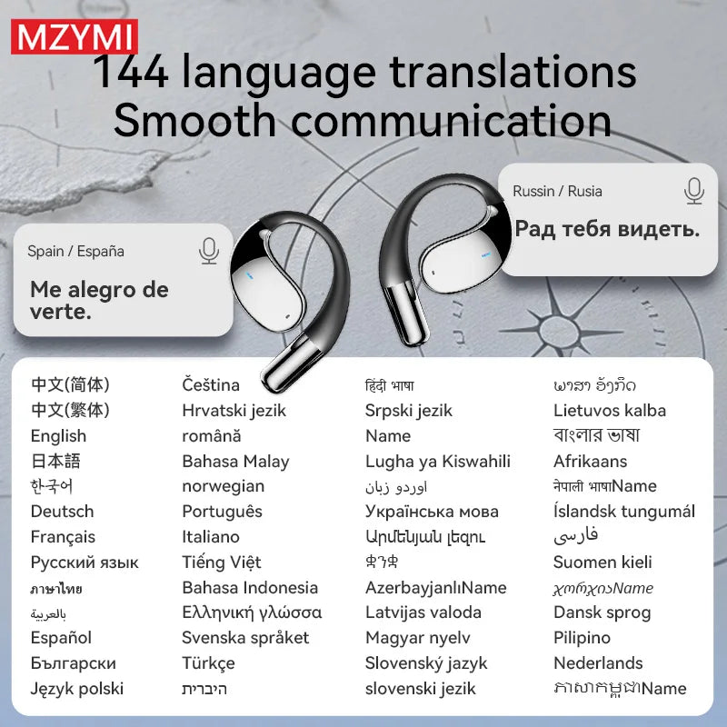 INMAS Q39 AI Translation Wireless Earphones With Mic