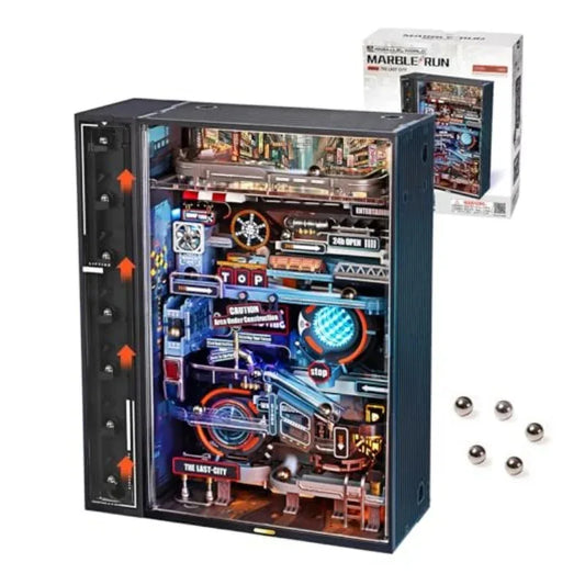 Robotime Rokr The Last City Marble Run Puzzle Set 130pcs