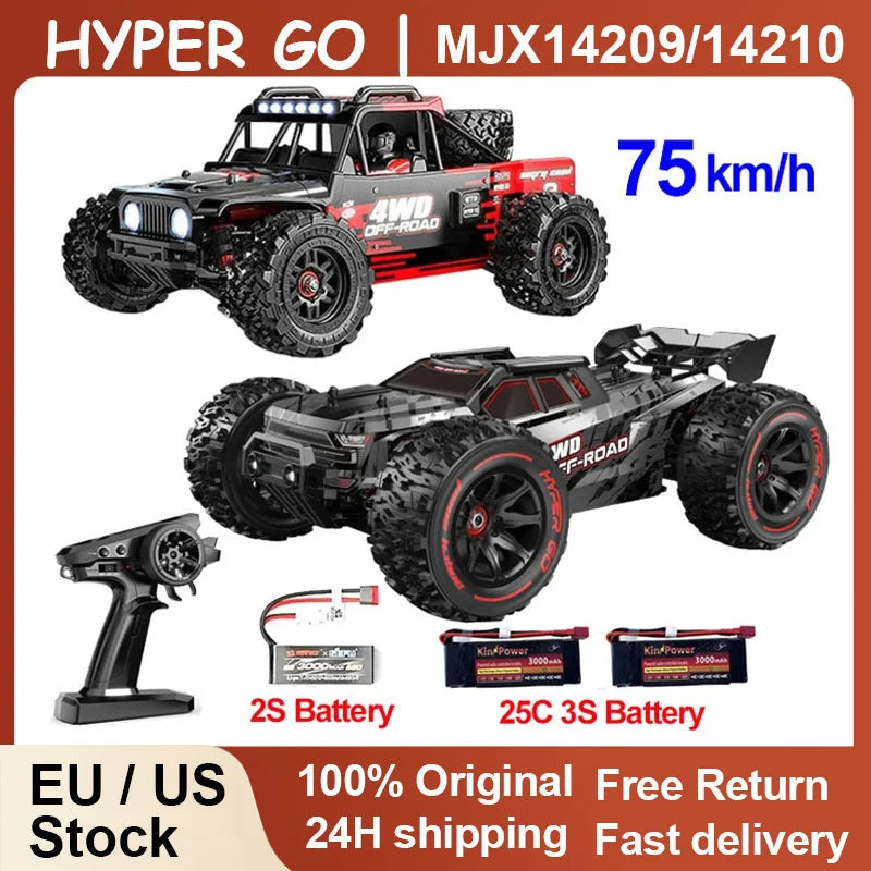 JIUSI MJX 14209 14210 RC Car Brushless 4WD Off Road