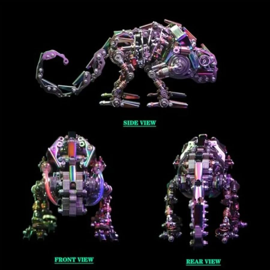 Chameleon 3D Metal Puzzle For Adults Building Set Model Kit