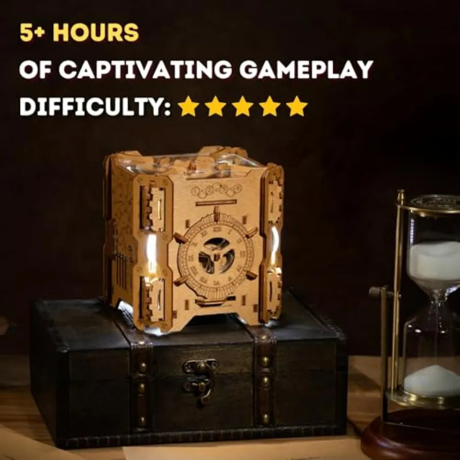 Tesla Box Electronic Puzzle Box Escape Room Brain Teaser