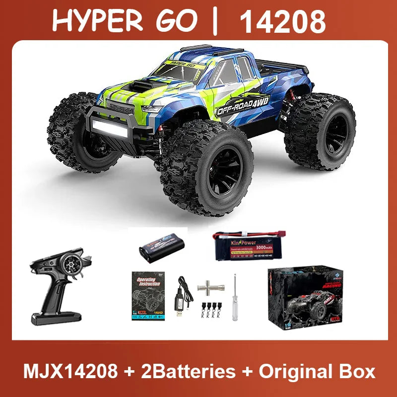 JIUSICE Hyper Go MJX 4WD 2 GHz BrushlessDrive RC Car