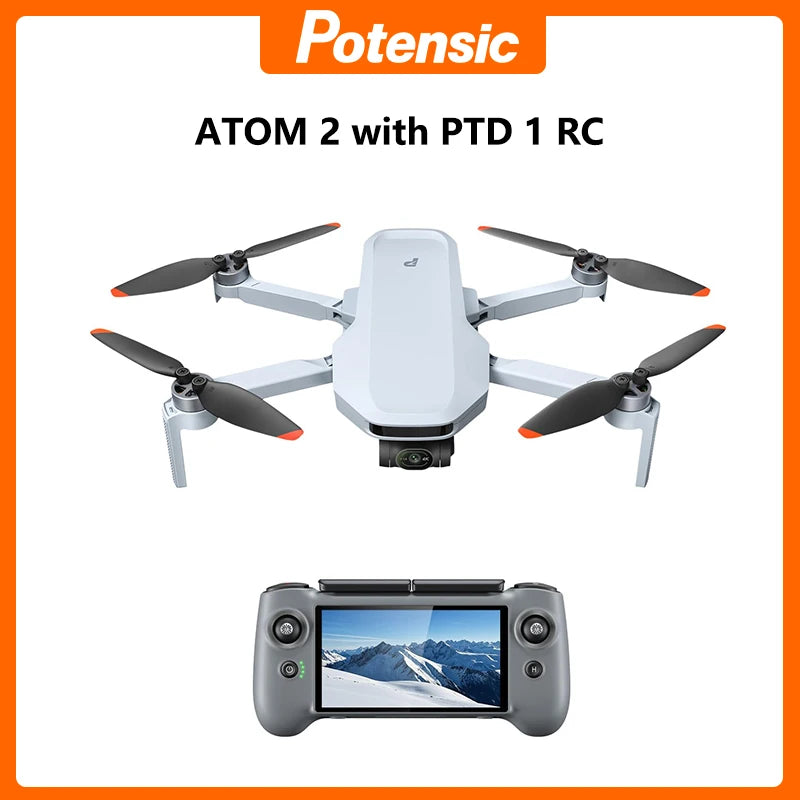 Potensic ATOM 2 Drone With 4K Video 8K Photo 10KM Range AI Night Shot