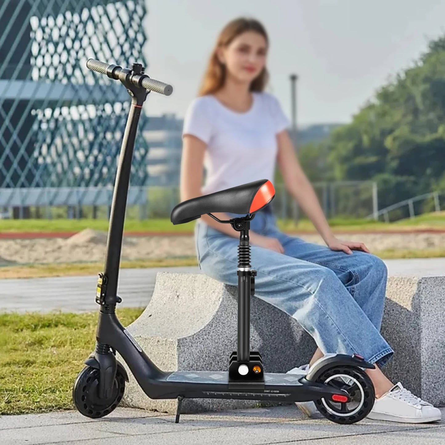 Scooter Seat Cushion For Xiaomi M365 Foldable Shock Absorbing Saddle