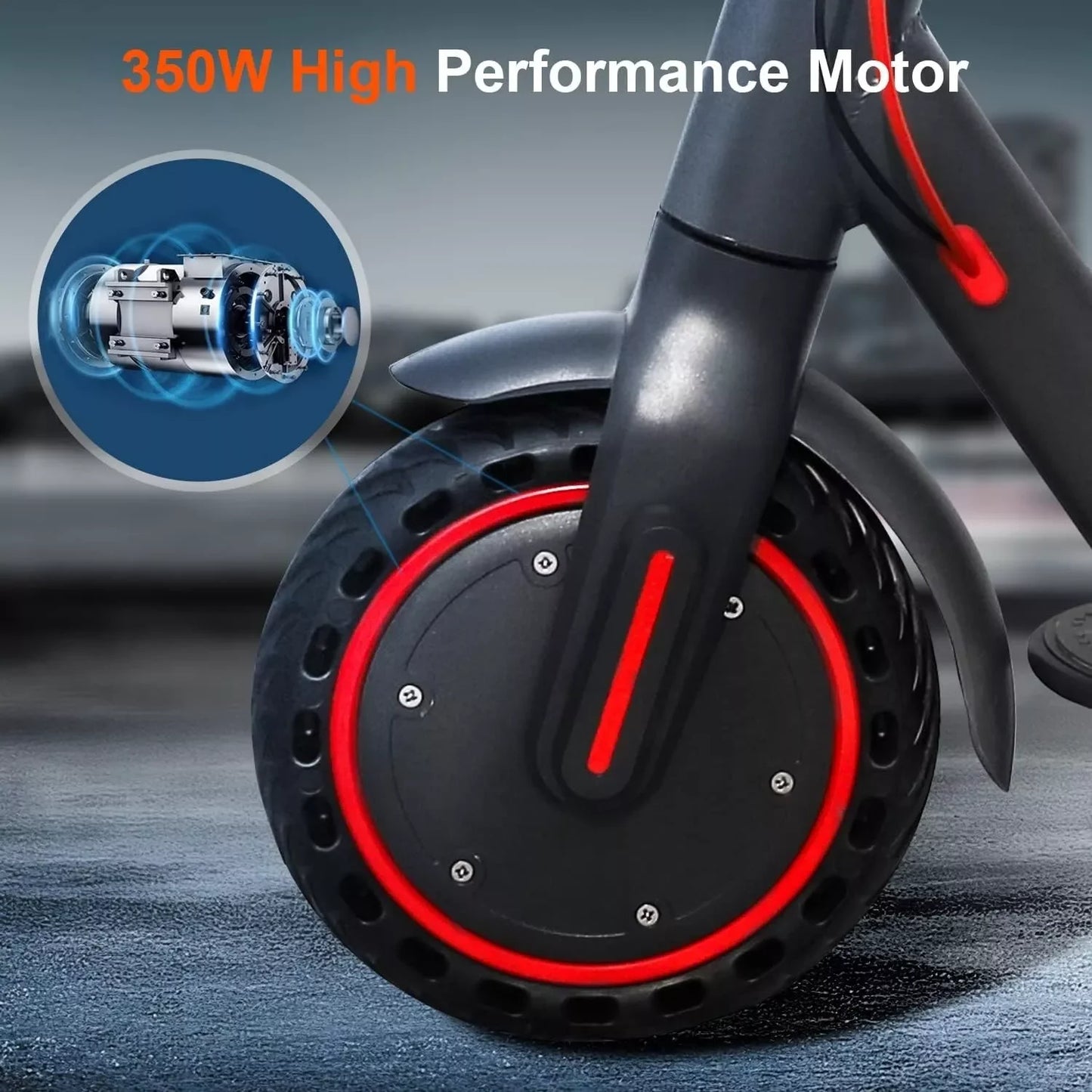 Ladped LP60 Electric Scooter 350W 19mph Folding for Adults