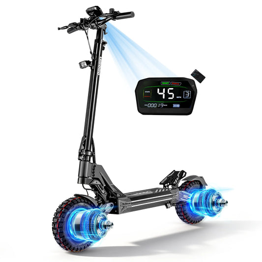 EOEOTWO Dual 4000W Electric Scooter For Adults 60V Off Road