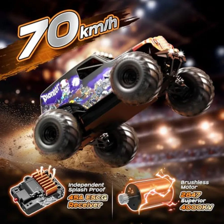 Brushless RC Car 4WD Off-Road Electric Remote Control Car