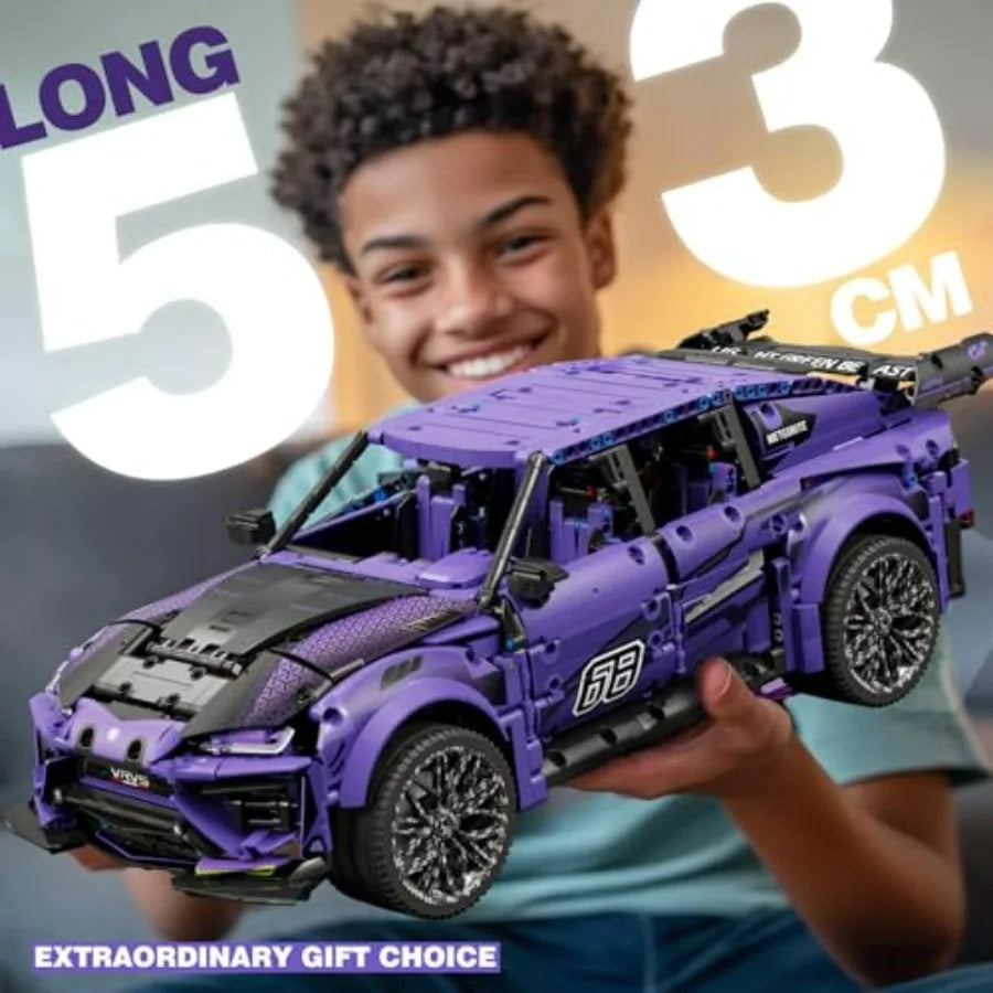 Remote Control Building Car Lego Compatible With Technic 1 To 8 SUV Model