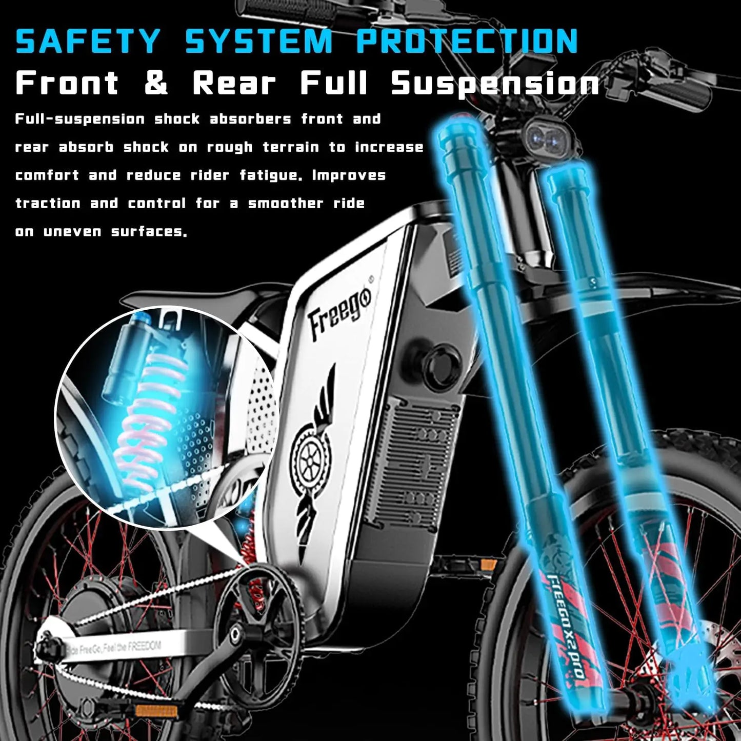 Electric Dirt Bike Pro 6000W Peak Motor 1800Wh Battery