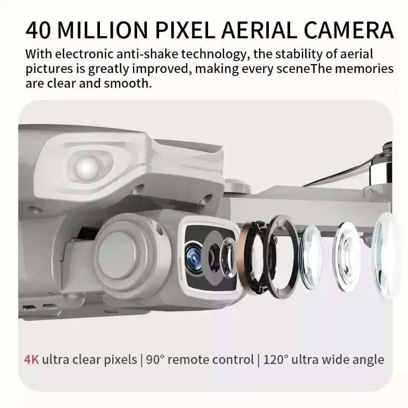 QJ L900Pro GPS Drone Dual 4K Camera 5G WiFi Foldable