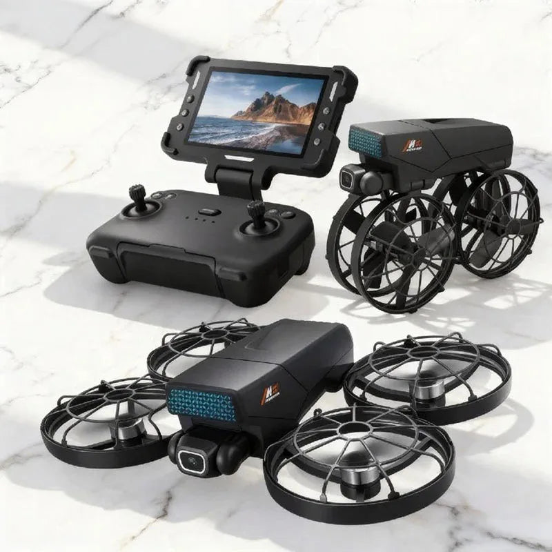 Brushless Drone Pro With Screen Remote Control Foldable Quadcopter Camera