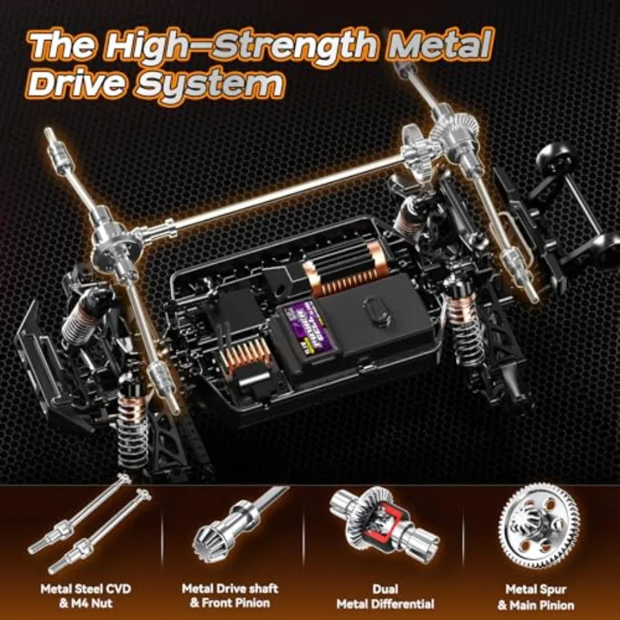 Brushless RC Car 4WD Off-Road Electric Remote Control Car