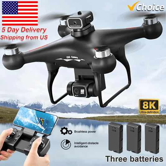 QJ S116 MAX Drone With 3 Batteries Dual Camera FPVPro