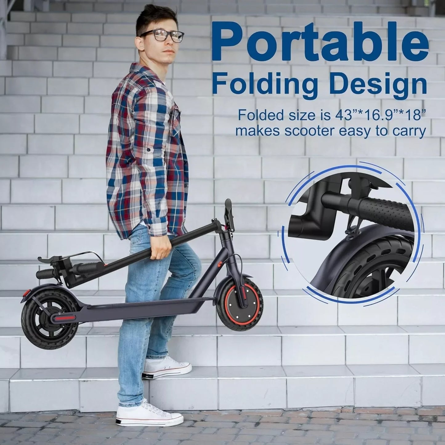LADPED LP60 Electric Scooter 350W Foldable With 40-60km Range