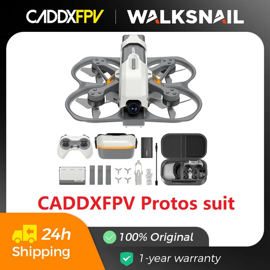 CADDX Protos FPV Drone Kit with ELRS Receiver and Goggles