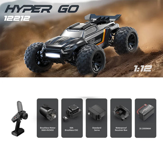 BEYONDSKY Brushless 4WD RC Car High Speed Monster Truck