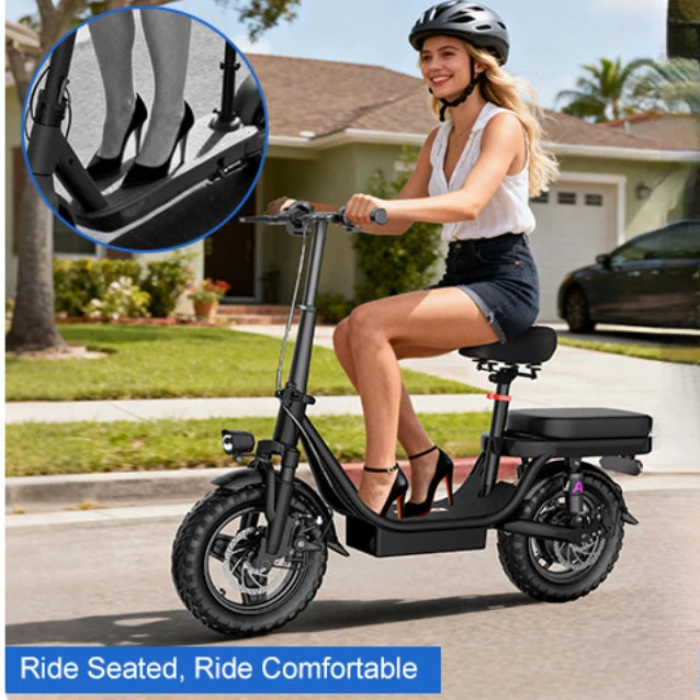 ZEFIORA 1000W Off Road Electric Bicycle Removable Battery