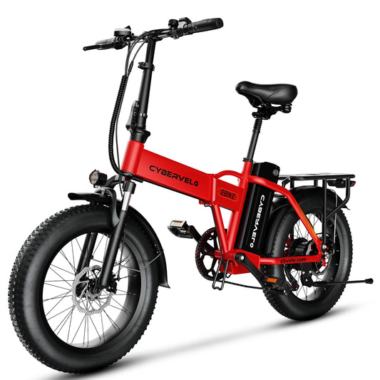CYBERVELO MARS700 Folding Electric Bike With Removable Battery 80 Mile Range