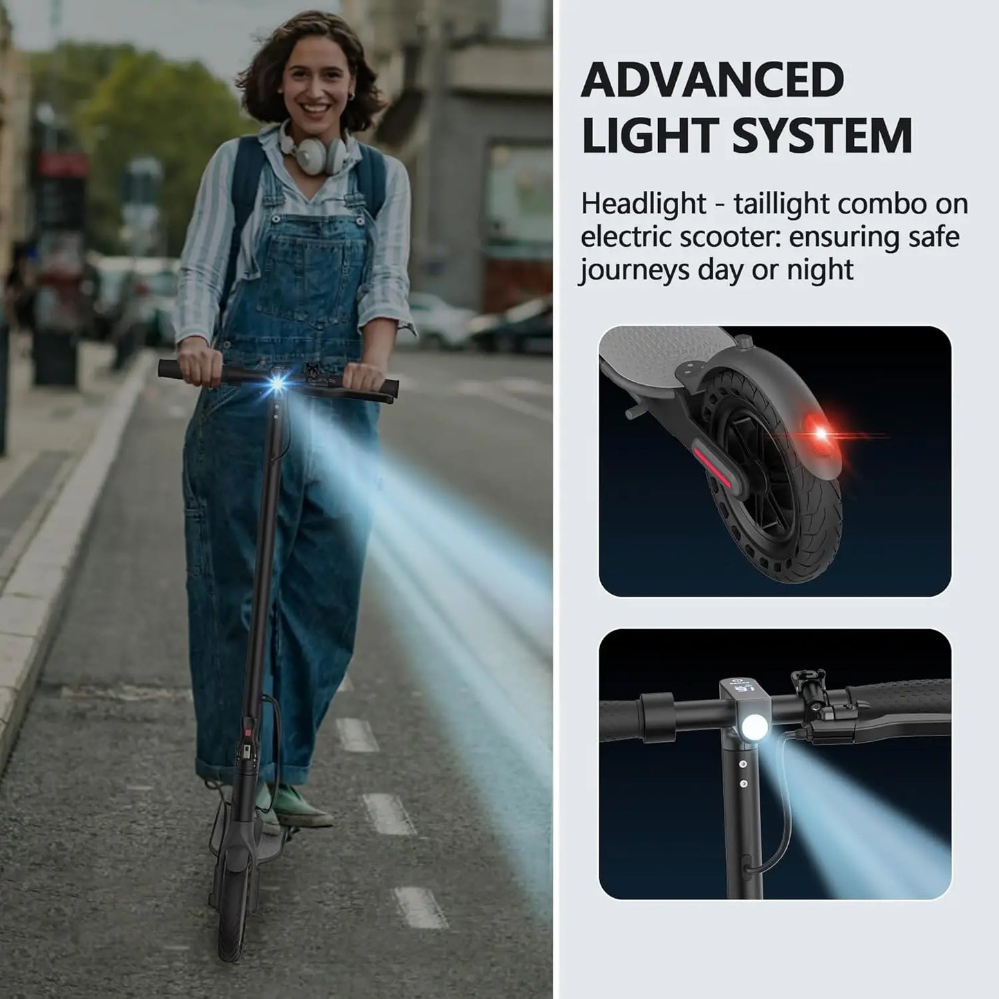 Ladped LP60 Electric Scooter 350W 19Mph Folding 16 Miles Range