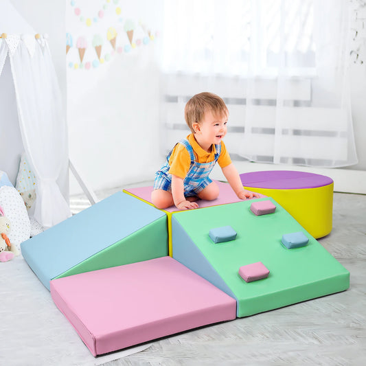 Foam Climbing Blocks for Toddlers and Preschoolers Soft Indoor Set