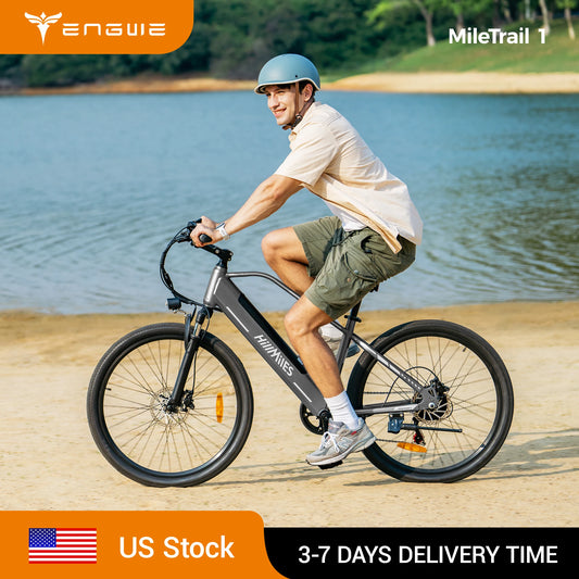 ENGWE MileTrail Electric Bike 700W 36V 13Ah Front Suspension