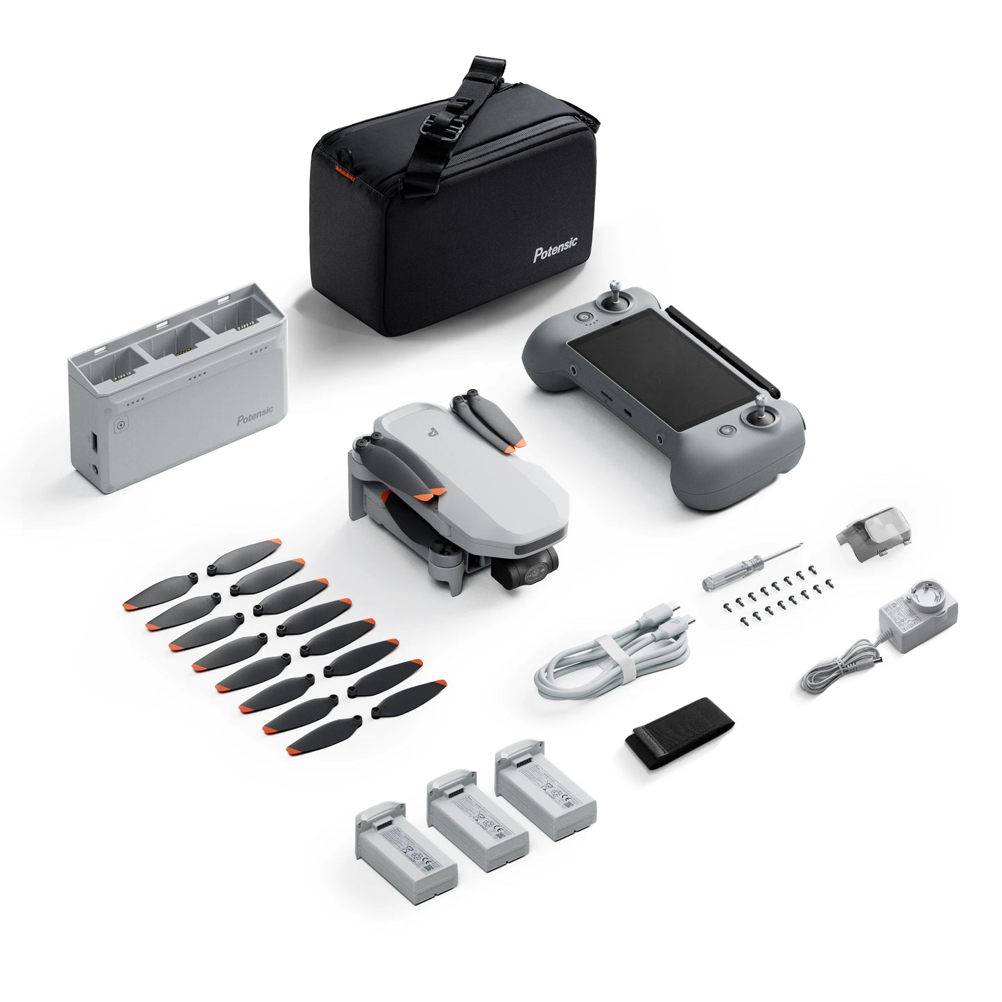 Potensic ATOM 2 Drone With PTD Remote 4K Video 10KM