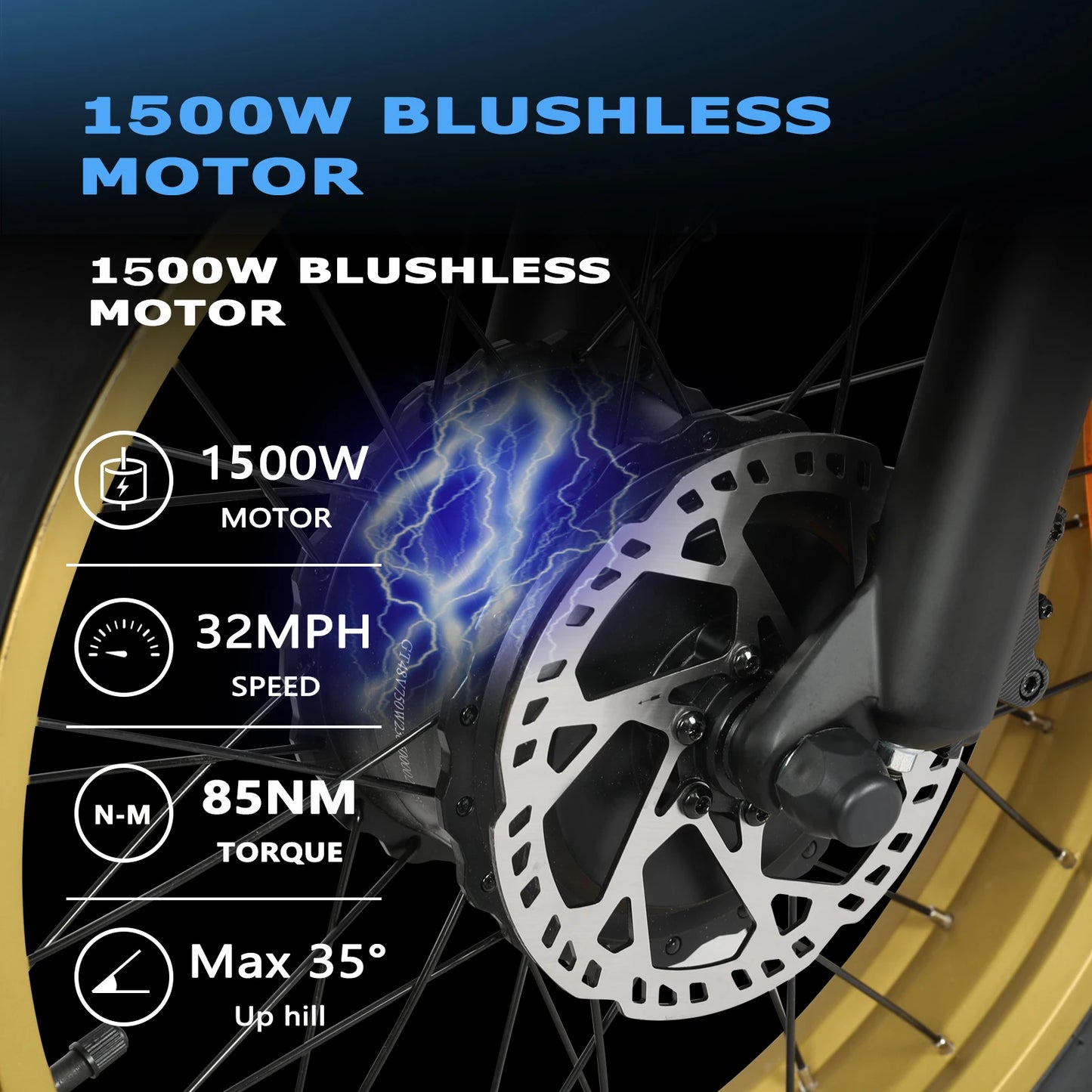ZM22 Off Road Ebike 1500W Peak Motor 48V 27Ah Battery