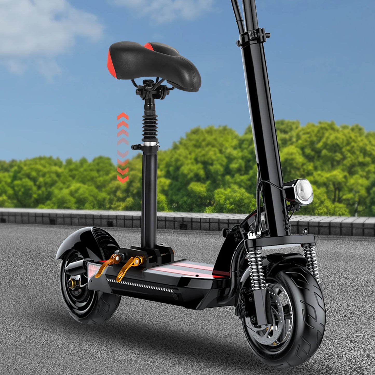 Scooter Seat Cushion For Xiaomi M365 Foldable Shock Absorbing Saddle
