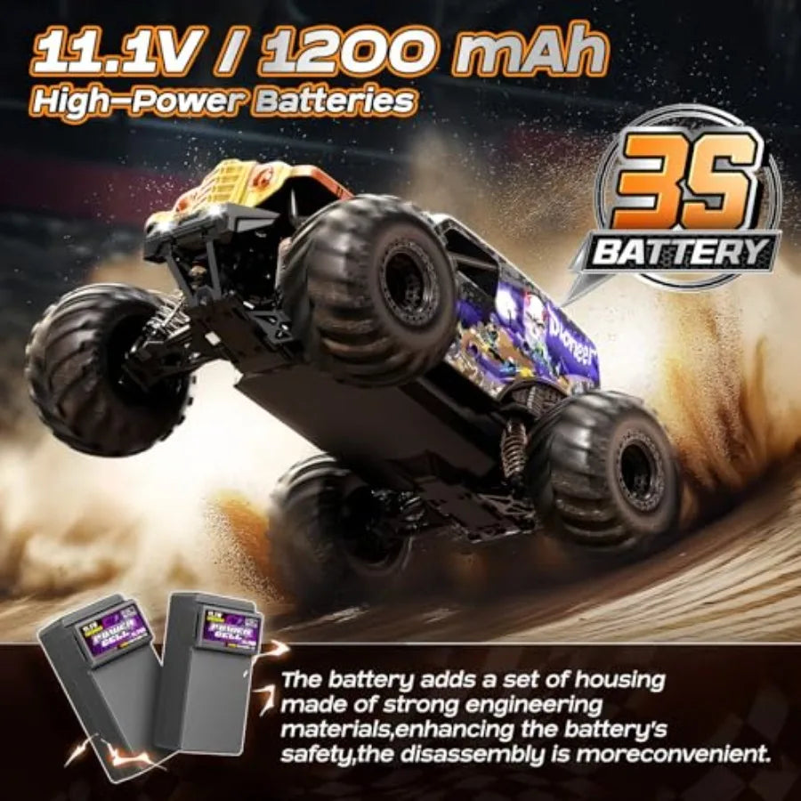 Brushless RC Car 4WD Off-Road Electric Remote Control Car