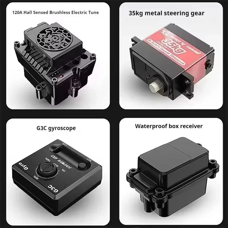 NONECE Hyper Go MJX 7303 7304 Brushless 4WD RC Car