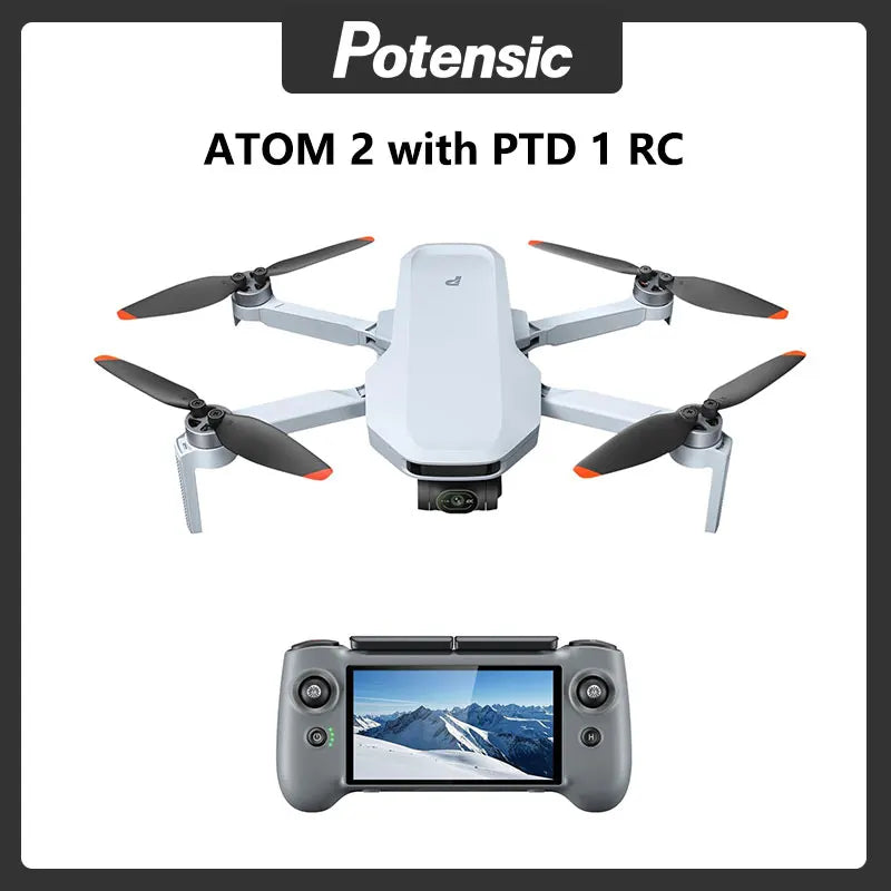 Potensic Atom 2 Drone PTD Remote 4K Video AI Track