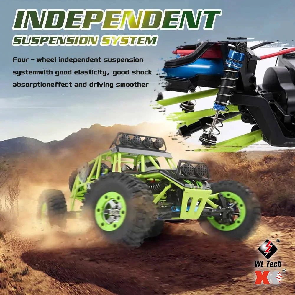 WLtoys 12427 RC Off Road 4WD Truck High Speed 2.4G