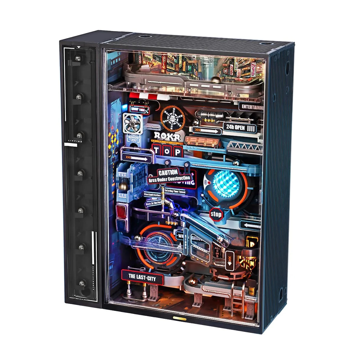 Robotime Rokr Marble Run Cyberpunk 3D Puzzle Model Home Decor