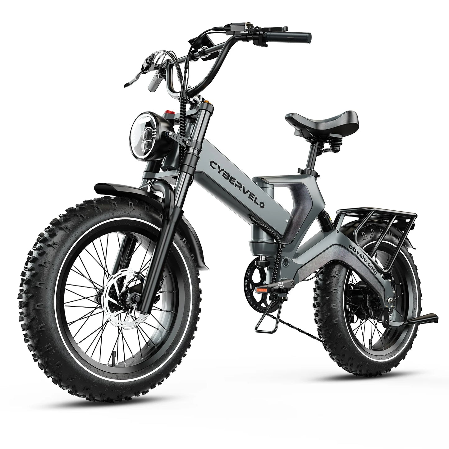 Taluscondor Folding 2000W Fat Tire Electric Bike Built In Battery