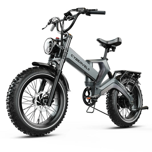 Taluscondor Folding 2000W Fat Tire Electric Bike Built In Battery